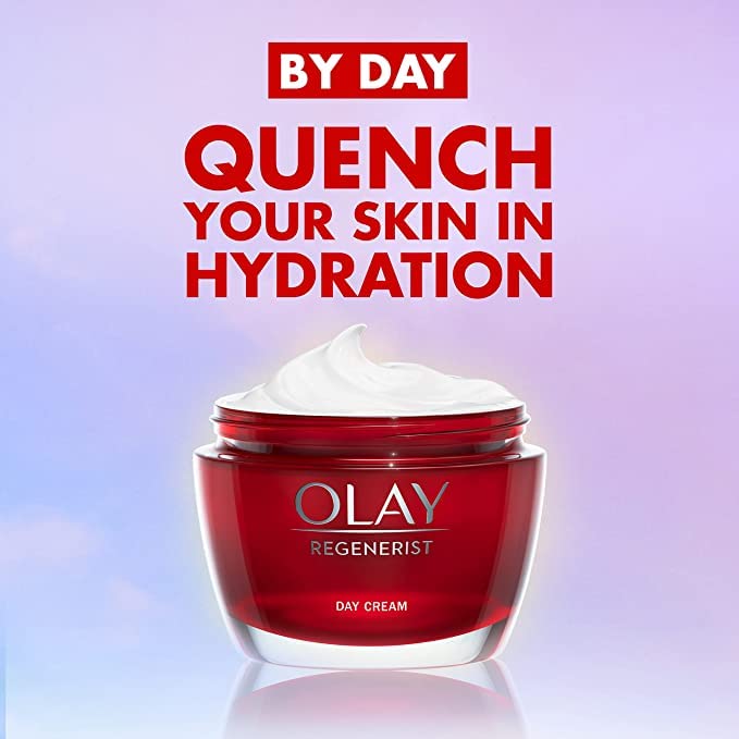 Olay Regenerist Favourites Set, Regenerist Retinol 24 Night Face Moisturiser with Retinol and Regenerist Day Cream Moisturiser with Hyaluronic Acid
