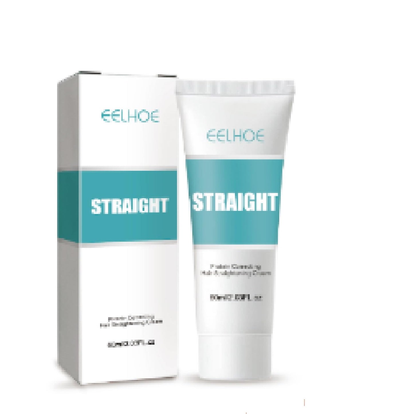 GNAUMORE Hair Protein Correcting Cream,Protein Correcting Hair Straightening Cream Treatment,Collagen Hair Straight Cream,Anti Frizz Moisturiser for Curly Straight Dry Damaged & Frizzy Hair,60ml