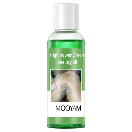 Exfoliating Green Peeling Oil for Extra Strength Exfoliation, Exfoliating Peeling Solution for Body and Face Skin Peeling Chemical Peel At Home