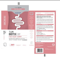 Quest Tum Biotix Gut Health Probiotics Supplements & Balance Gut Flora. 2 Billion CFU Helps Restore Gut Friendly Bacteria. Vegan Multi Strain Probiotic Digestive Supplement (30 Capsules)