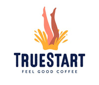Protein Mocha | High Protein, Barista Grade Mocha, Grass-fed Bovine Collagen | 240g Tub with Scoop | Branded TrueStart with Hydrolysed Collagen | 6 Grams of Protein per Cup - Made by WOD Powders