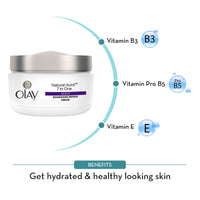 Olay OLAY NATURAL WHITE 7 IN ONE NIGHT NOURISHING REPAIR CREAM 50 GM