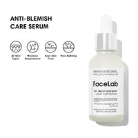 FaceLab Anti-Blemish Serum, Advanced Peptide, Niacinamide Formula, Even Skin Tone, Brighter Complexion, Moisturizes Revitalizes, for All Skin Types, 30ml