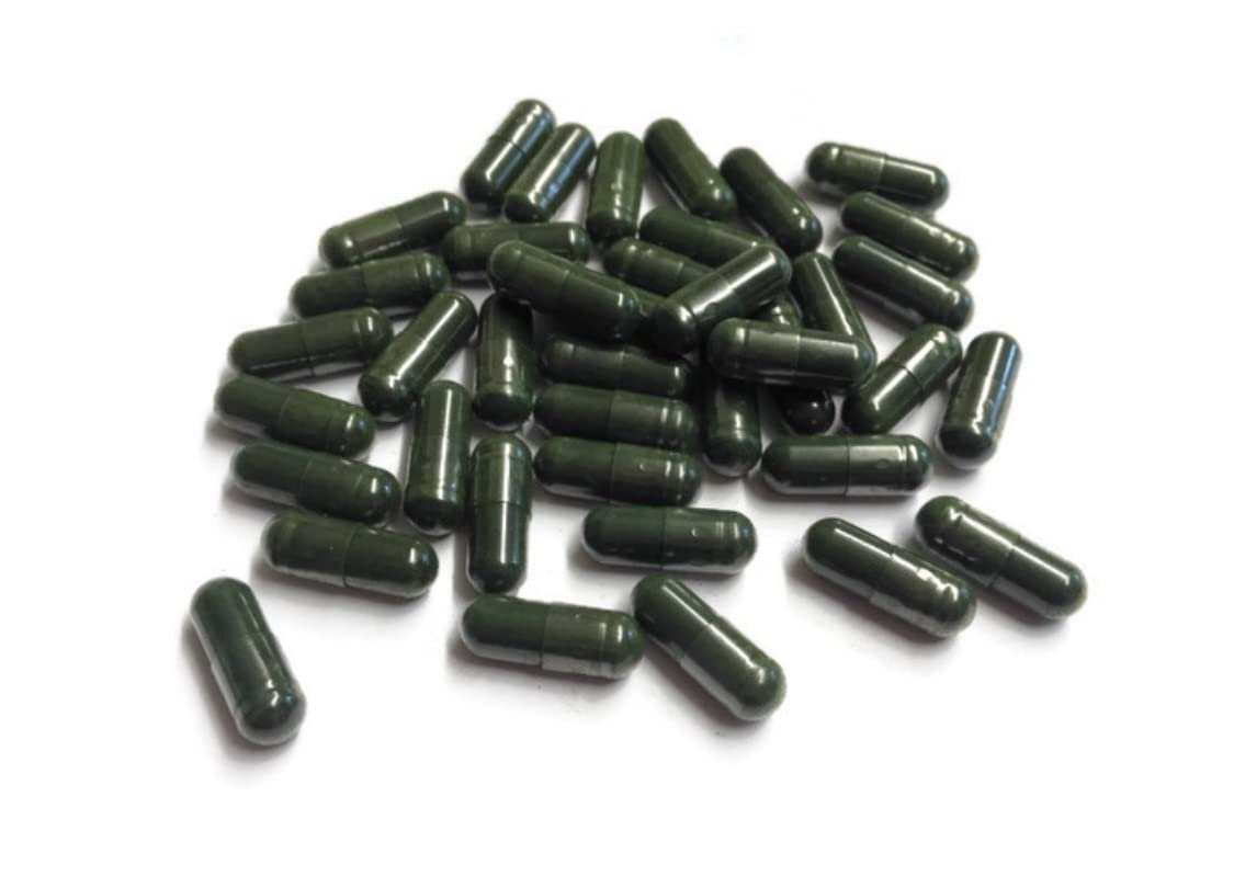 Organic Irish Sea Moss Capsules | 60 Vegan Capsules | GMO Free | Gordon Watkins Exclusive Botanical Blend (Spirulina)