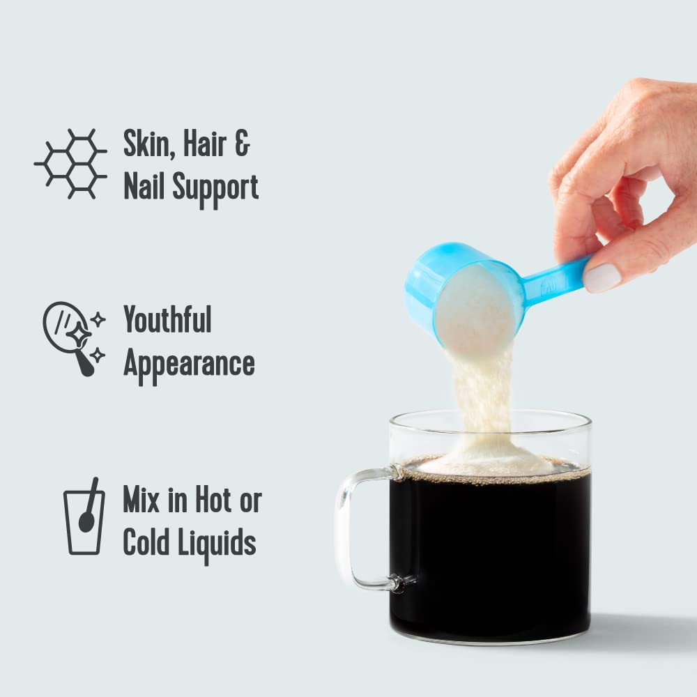 VITAL PROTEINS Collagen Supplements, Vital Proteins Hydrolyzed Collagen Peptides Powder (Type I, III) - Unflavored 284g Canister