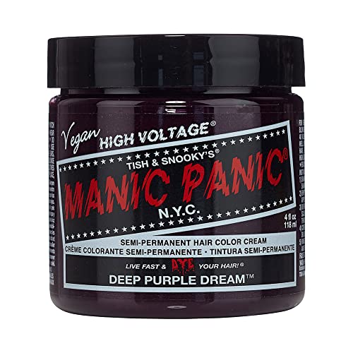 Manic Panic High Voltage® Classic Cream Formula Colour Hair Dye 118ml (Deep Purple Dream™)