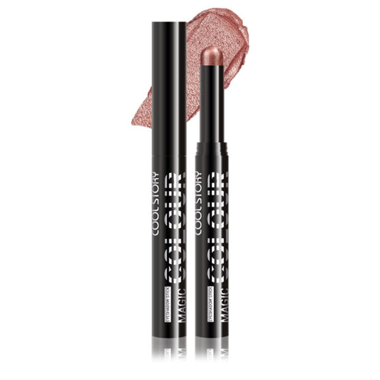 HISUNBEN Body Glitter Stick,Professional Makeup Wonder stick,On-the-Go Highlight and Contour, Sparkly Natural Powder for Face;Body; Eyes-Red