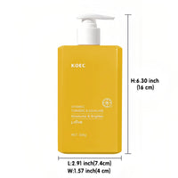Turmeric & Vitamin C Cream Face Body Lotion - Firming, Brightening, and Moisturizing Skin Care (300ml)