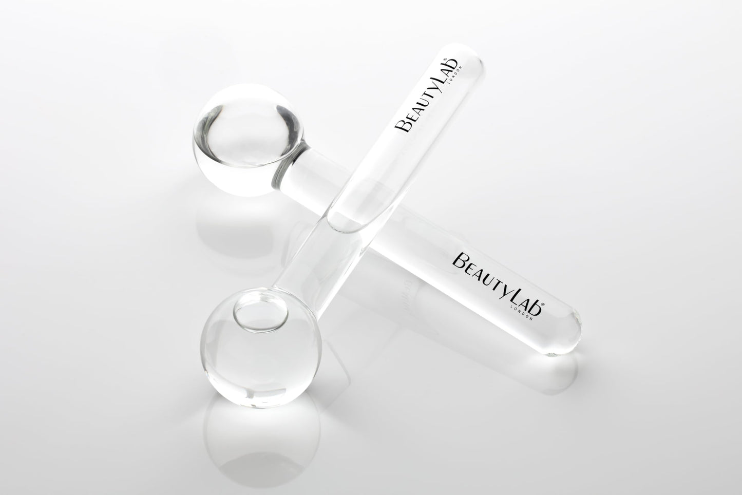 BEAUTYLAB BeautyLab Facial Ice Globe Duo | Cryotherapy Tool for Cooling Face Massage, Puffiness & Dark Circles – Skin Tightening, Lifting and Firming Ice Globes for Face, Eyes & Skin