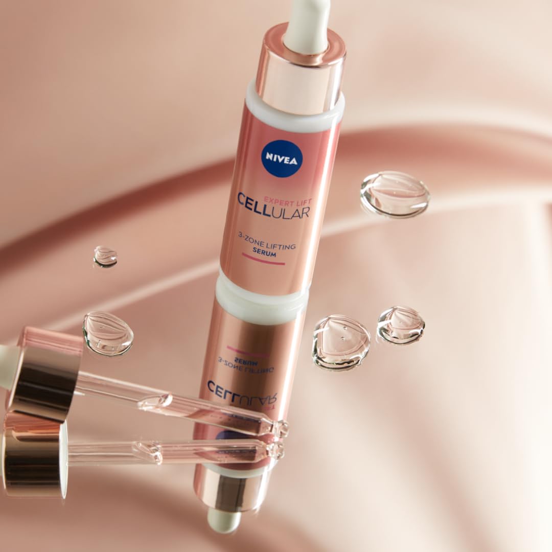NIVEA 2 pack - CELLULAR EXPERT LIFT day cream and serum (1 x 50 ml, 1 x 30 ml)