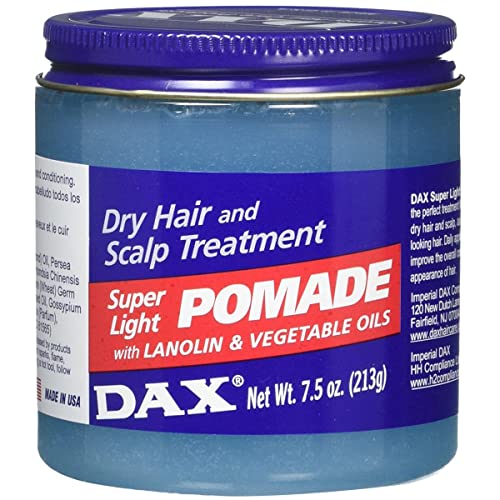 DAX Super Light Pomade with Lanolin & Vegetable Oils 213G