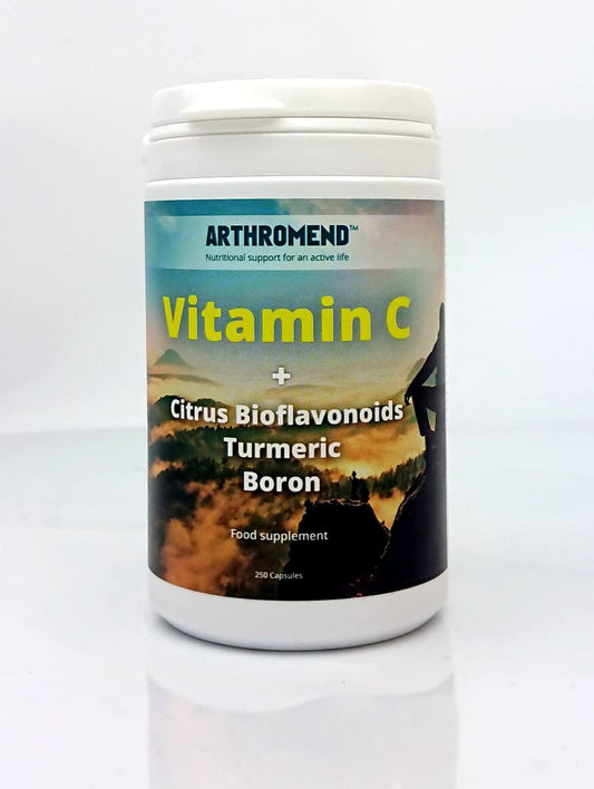 Not the Norm Natural Alternatives Arthromend | Food Supplement for Joint Support | Vitamin C, Citrus Bioflavonoids, Turmeric, Boron | 250 Capsules | 3-8 Month Supply