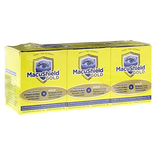 Macushield Gold 90+180 Capsules = 270 Capsules