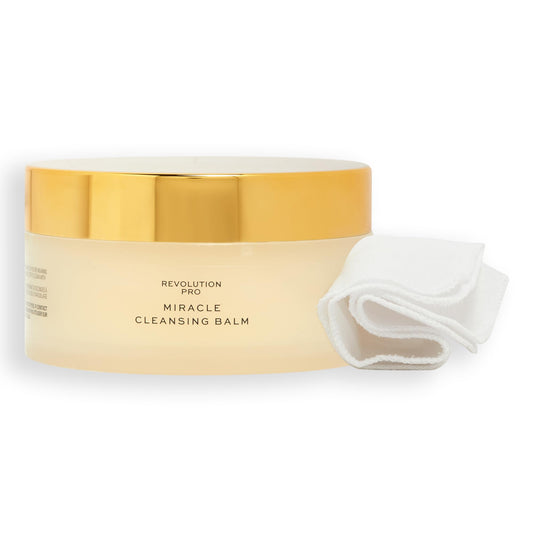 Revolution Beauty London Revolution Pro, Miracle Vegan Collagen Cleansing Balm, Hydrating & Nourising Face Cleanser, Vegan & Cruelty Free, 100ml