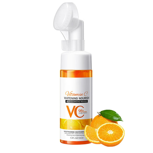 MrCuvaryas Vitamin C Face Cleanser, Gentle Face Cleanser For Sensitive Skin & Oily Skin, Sensitive Face Wash Women & Men For Dry Skin, Facial Cleanser For Blackheads, Acne, Dull Skin, Hydrated