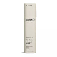 ATTITUDE Oceanly Face Cleanser Stick, EWG Verified, Plastic-free, Plant and Mineral-Based Ingredients, Vegan Beauty Products, PHYTO CLEANSE, Unscented, 30 grams