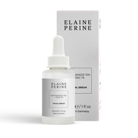 ELAINE PERINE PARIS NIACINAMIDE 10% + ZINC 1% SERUM for large pores and blemished skin 30ml - by Elaine Perine Made in Germany