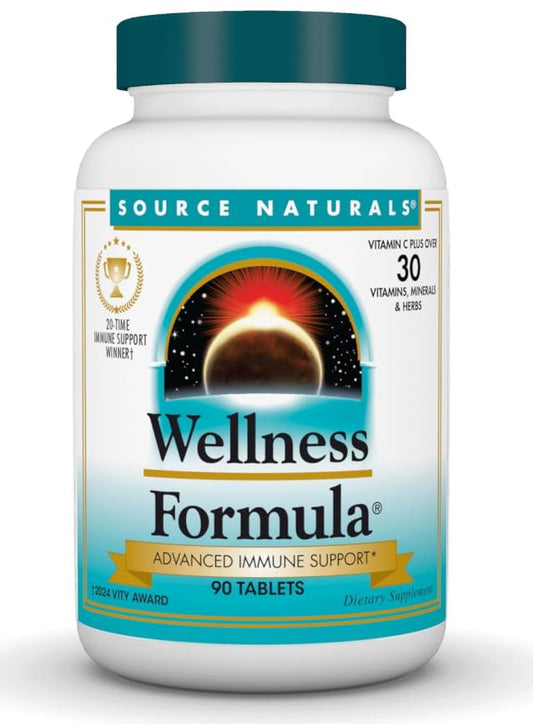 Generic Immune Support & Wellness Natural Source Tablets, 90 Tablets