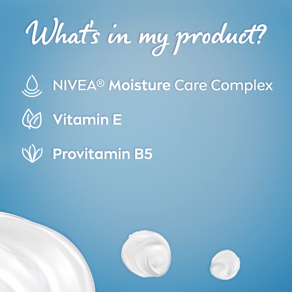 NIVEA Moisturising Night Cream (50ml), 24 Hour Overnight Moisturising Cream for Normal Skin, With Pro Vitamin B5 and Vitamin E for Enhanced Skin Care at Night