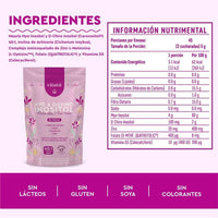 Vitatú | Myo Inositol (4g) & D-Chiro Inositol (1g) Ideal Mix 40:1 | with Folic Acid + Vitamin D3 + Zinc (7.9oz / 225g)