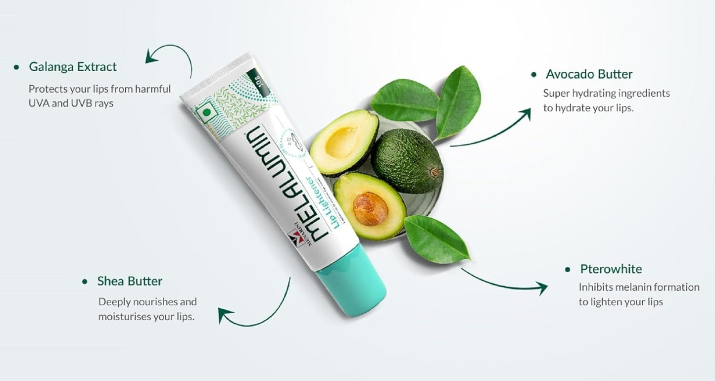 Menarini Melalumin Lip Lightener 10 gm for Men & Women