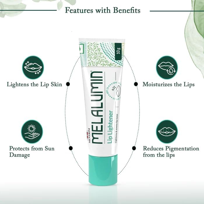 Menarini Melalumin Lip Lightener 10 gm for Men & Women