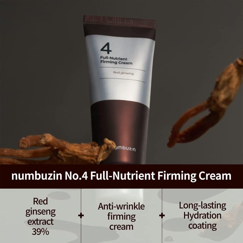 Generic numbuzin No.4 Full-Nutrient Firming Cream 60ml Highly Nutritious,Anti-wrinkle, Anti-aging, Elasticity