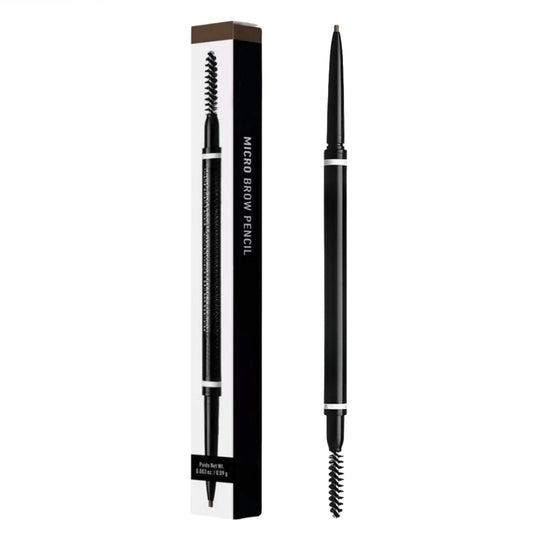 Oumun Microblading Brown Eyebrow Pen Brush,Ultra-Slim 1.5mm Eyebrow Pencil,Eyebr-ow Pencil with Bro-w Brush,Double-Ended Microblading Bro-w Pe-n,Dark Brown Eye-brow Pen-cil,Eye-brow P-en,07