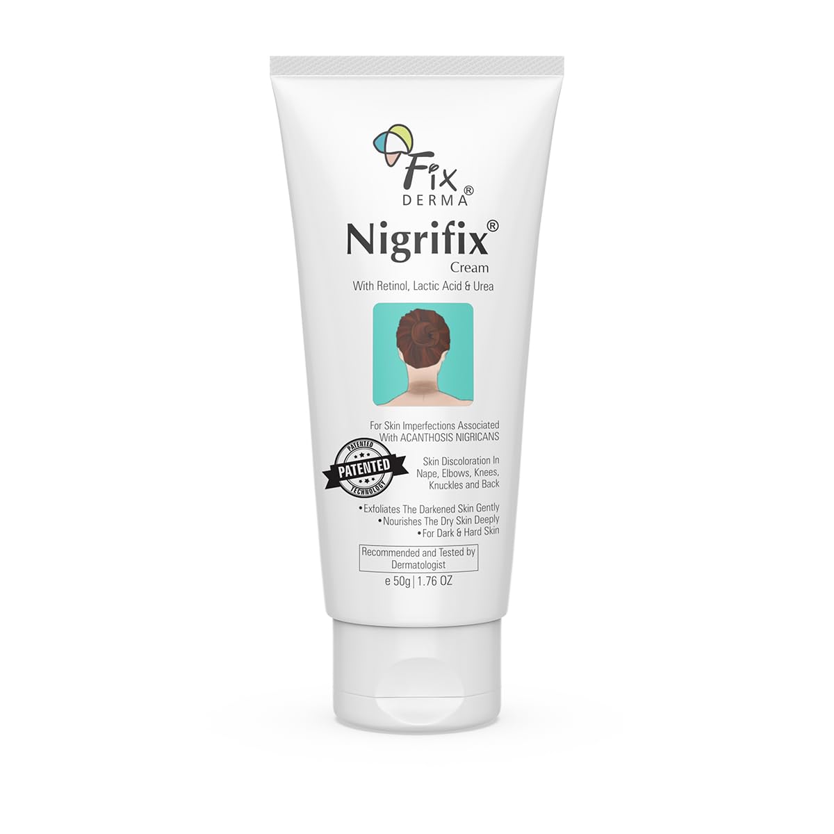 FIXDERMA Fixderma Nigrifix Cream for Acanthosis Nigricans | Whitening and Lightening Solution for Underarm, Knees, Elbows & Knuckles | Dermatologist Tested - 1.76 OZ
