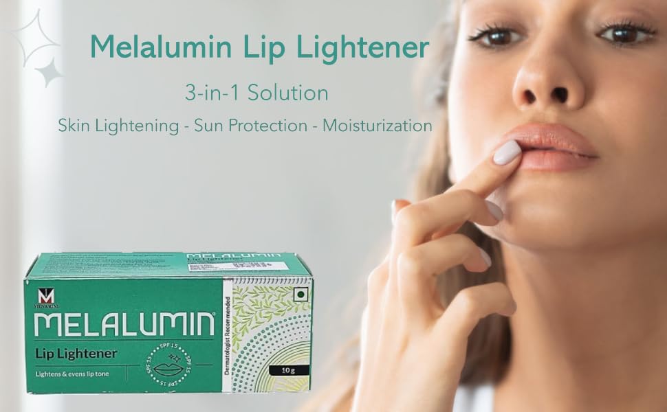 Menarini Melalumin Lip Lightener 10 gm for Men & Women