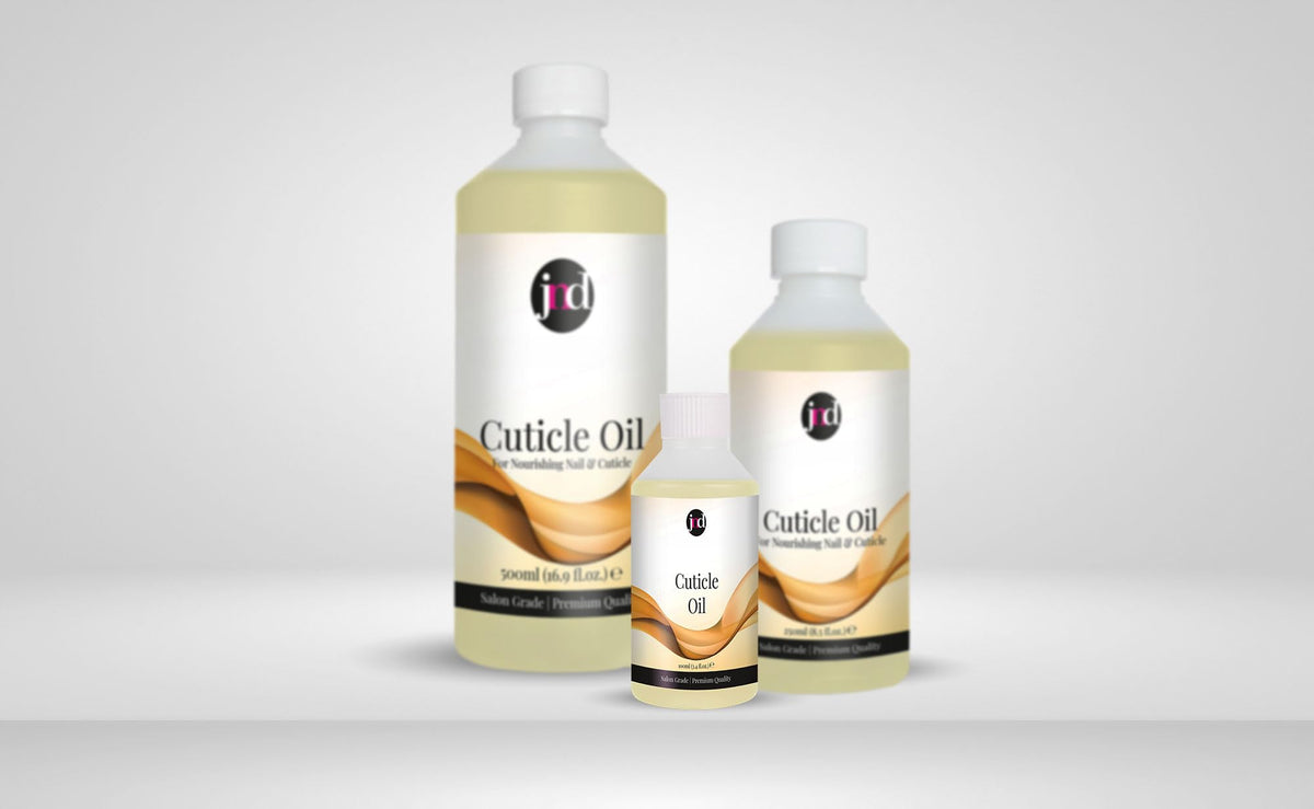 JND Cuticle Oil with Jojoba – Nail & Cuticle Conditioner for Dry, Cracked Skin – Strengthens, Hydrates & Revitalizes – Manicure Treatment for Healthy Nails (100 ml)