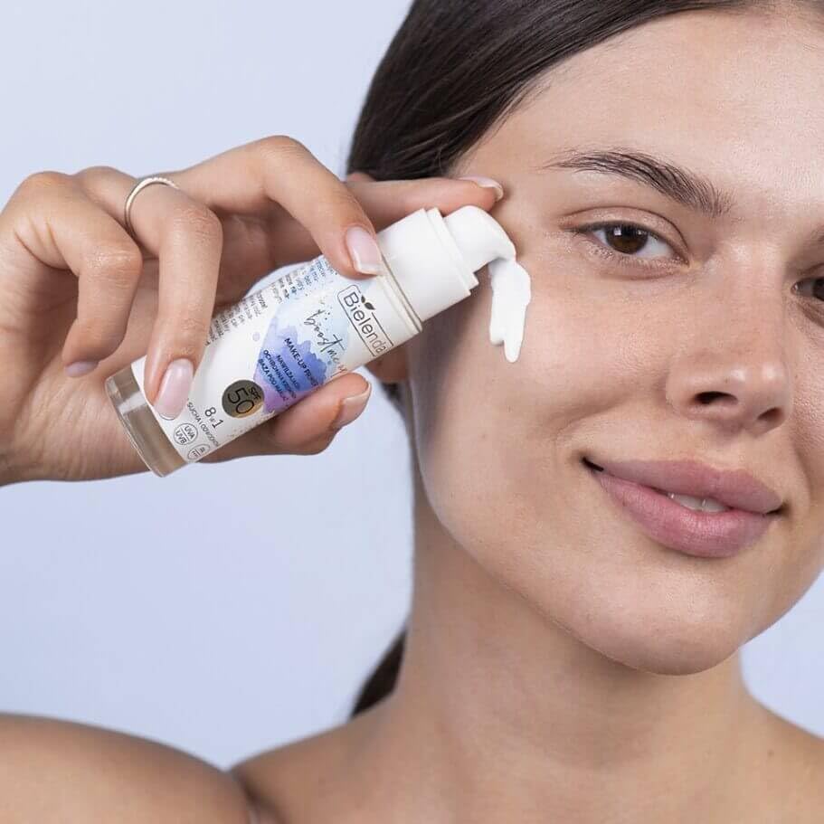 Bielenda Boost Me Up Make-up Primer 8in1 Moisturizing Protective Cream Base 30ml
