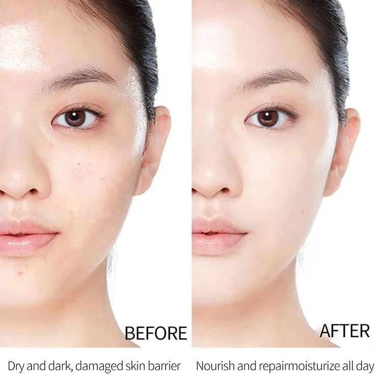 MOOYAM 8-pack Korean Skin Care Face Beauty Mask Sheet - Jojoba Oil, Green Tea, Vitamin C, Hyaluronic Acid, Shea Butter, Moisturising, Anti-Wrinkle, Brightening, Firming, Nourishing, Lightening 25ml/pc