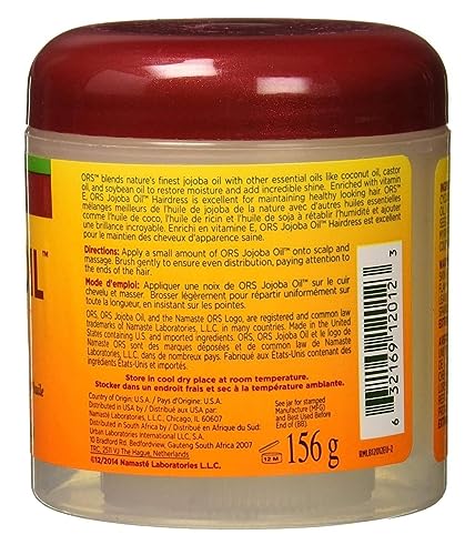 Ors Jojoba Oil 5.5oz (2 Pack)