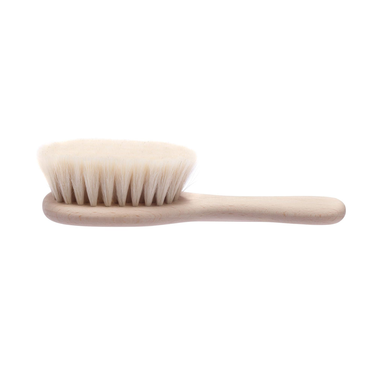 Hydrea London Hydréa London Natural Baby Brush – Soft Goat Hair Bristles for Gentle Scalp Care and Sensory Development