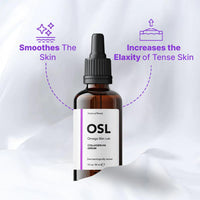 OSL Omega Skin Lab OSL Collagen-HA Serum 30ML - Moisturizing Anti-Wrinkle Hyaluronic Acid & Collagen Face Serum Natural Skin Hydration & Rejuvenation