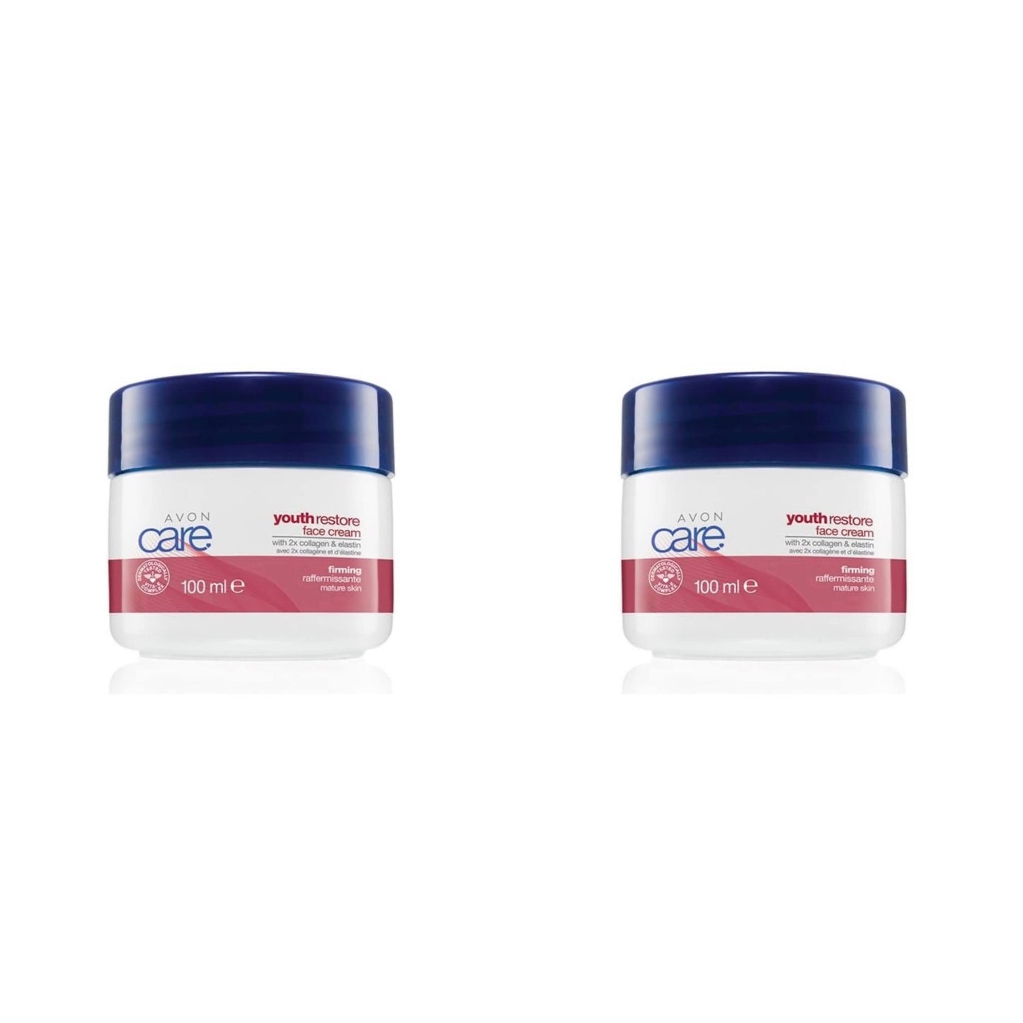 2x Avon Age Restore Face Cream 100ml(20l)