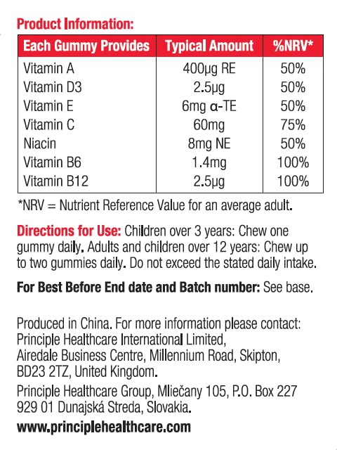 Vitawell Kids Multivitamin Gummies | 120 Strawberry Flavour Gummies | Monster Pack | 2 Months’ Supply | Two a Day Chewable Kids Multivitamin | 9 Essential Children’s Vitamins | by Vitawell