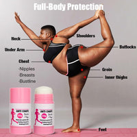 Shengqialun Anti Chafe Balm Stick - Anti Chafing Cream For Cyclists & Runners - Long-Lasting Chub Rub Stick With Beewax & Rose Oil - Daily & Holiday Essentials With Waterproof