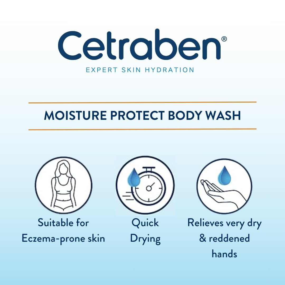 Cetraben Hand Balm, 75g, Clinically Proven, Suitable for very dry and eczema prone skin, Long Lasting Hydration