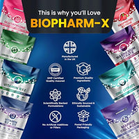 Biopharm-X BioPharmX L-Glutathione 1500mg – High-Potency Glutathione Supplement for Antioxidant Support, Liver Detox & Immune Health – 60 Capsules