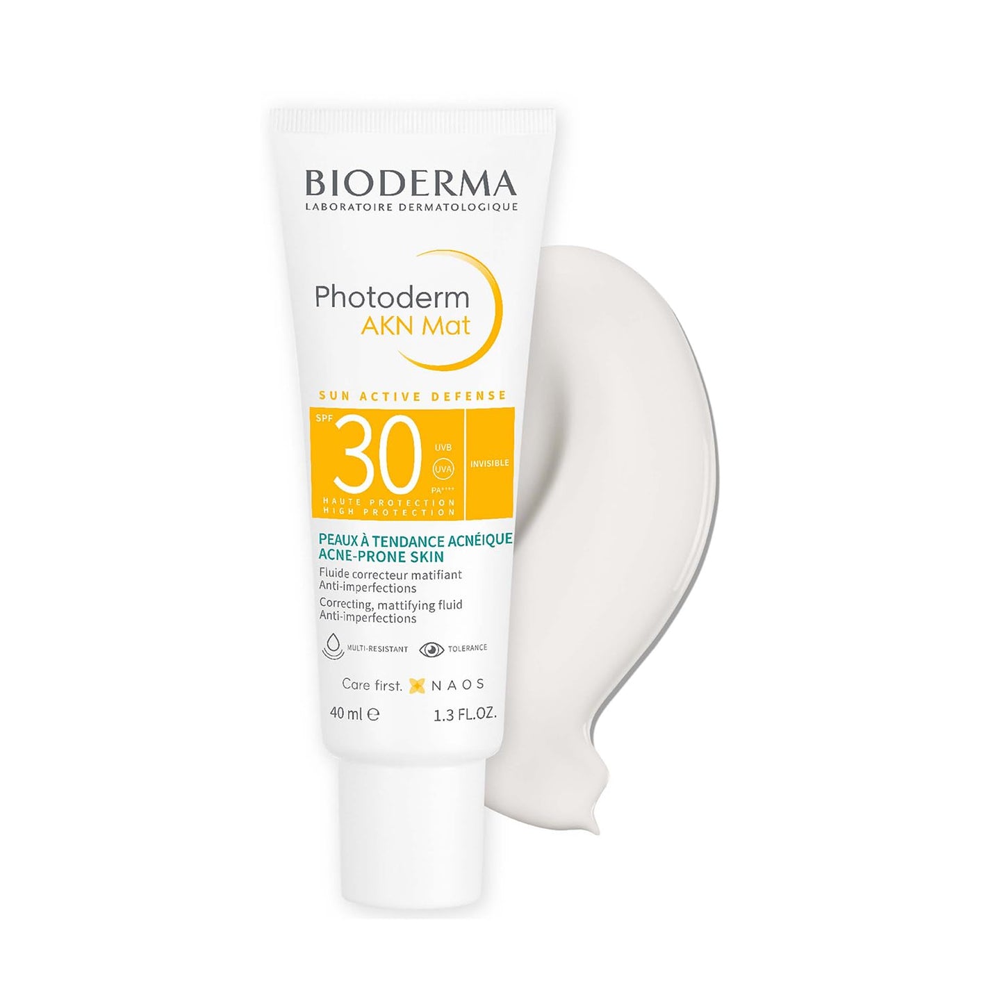 Bioderma Photoderm AKN Mat SPF 30 Anti-Blemish Sunscreen with Salicylic Acid for Combination to Oily Acne-Prone Skin 40ml
