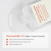 Dr.Althea 15% Niacinamide Purity Serum - 15% Niacinamide included, Overall skintone and texture improvement, Pore care, Serum control with Zinc. Vegan formula, Korean skincare