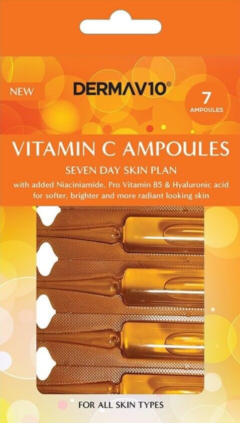 DERMA V10 AMPOULES VITAMIN C 7 DAY SKIN PLAN