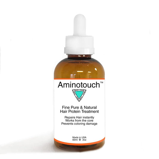 Aminotouch Natural PURE PROTEIN TREATMENT Grow Long Hair, Repair Damage & Split Ends, Strengthen Weak Hair, Collagen Filler Keratin Repair that Works From the Core to the Outer Layers, instant results