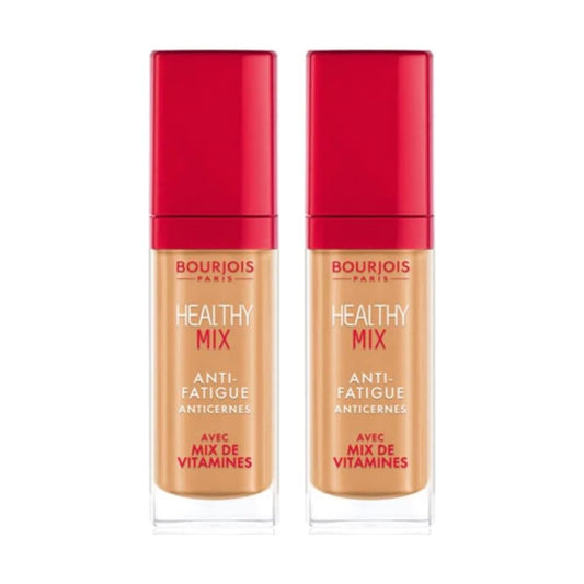 2 x Bourjois Healthy Mix Anti Fatigue Concealer 7.8ml Sealed - 55 Honey