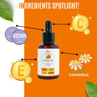 Vitamin C Serum For Face With Hyaluronic Acid By Zestoria | Brightening Serum | Dark Spot Remover serum, Anti Aging, Wrinkle Reduction, Boosts Skin Collagen | Facial Skincare for Women and Men. 30ml