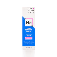 THE ELEM ENTS The Elements Pore Refining Serum, a face serum containing Niacinamide, and Zinc PCA, to promote a healthy skin barrier while hydrating your complexion, 30ml