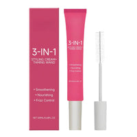 Xunzhi Hair Styling Cream,Hair Finishing Stick,Hair 3-in-1 Styling Cream,Hair Mascara for Flyaway Hair,Slick Back Hair Brush,Fly Away Hair Stick,Hair Tamer Shaping Gel,Hair Mascara,Flyaway Hair Stick