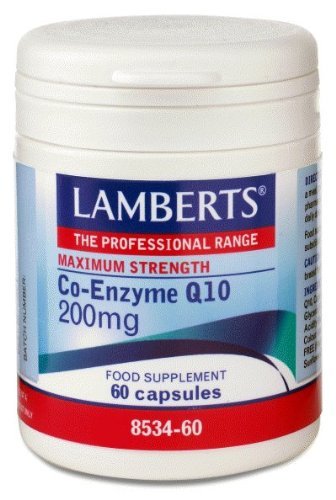 Lamberts Co-Enzyme Q10 200mg Qty 60 Capsules
